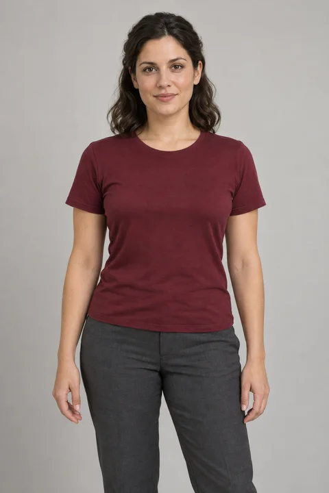 Portrait of the woman used to create the Burning Bridges AI video example